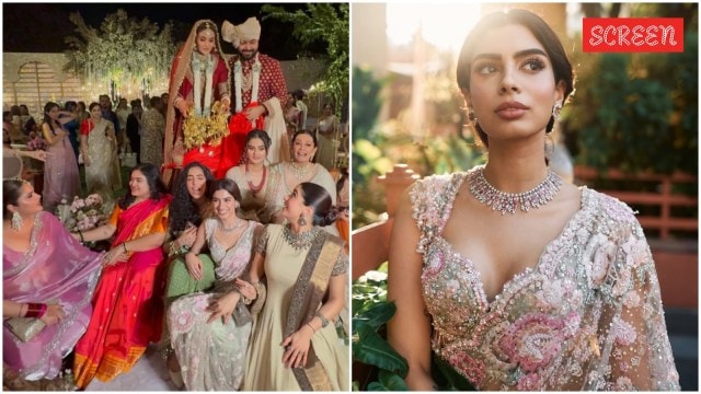 Nadaaniyan director Shauna Gautam’s wedding Khushi Kapoor, Janhvi Kapoor, Orry