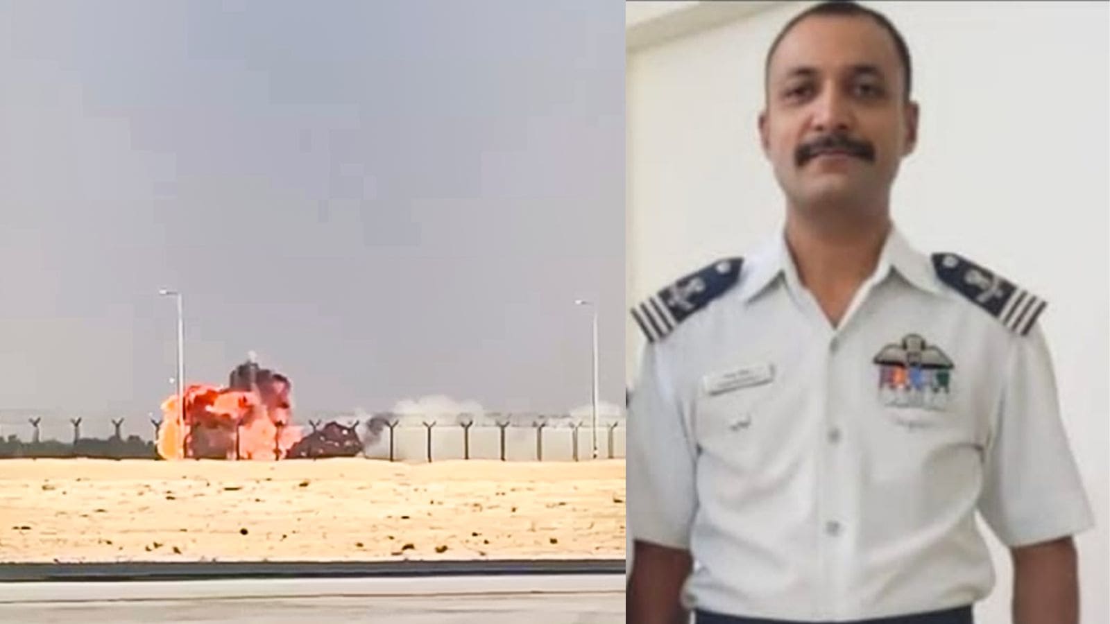 IAF Tejas fighter jet crash LIVE Updates: Wg Cdr Namansh Syal identified as pilot killed in Tejas crash at Dubai airshow