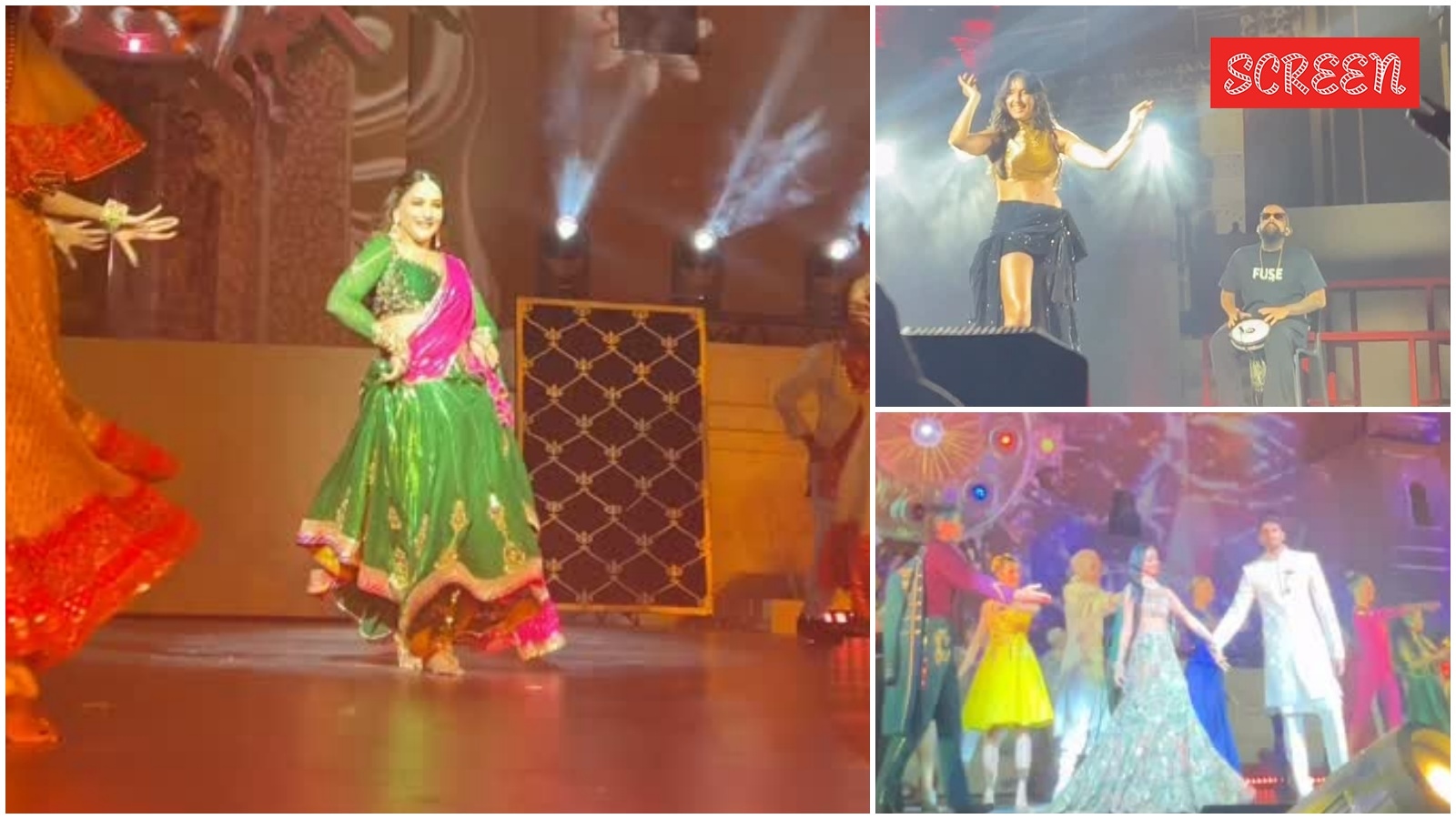 indianexpress.com - Netra Mantena-Vamsi Gadiraju mehendi: Madhuri Dixit dances to Dola Re Dola; Nora Fatehi sets the stage ablaze. Watch