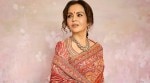 Nita Ambani in Kashmiri craftsmanship
