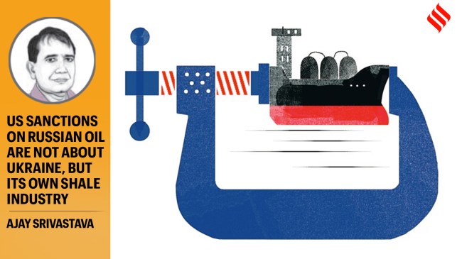 The uncomfortable truth is that war has become good business for US defence contracts; their logistics and energy exports are all booming (Illustration: C R Sasikumar)