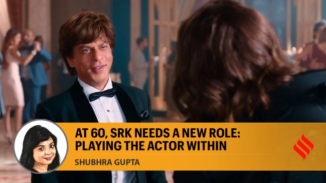 One of my favourite films of his, Fan (2016), caused much consternation amongst the faithful: The double role has SRK playing a star-struck fan who can’t deal with the fact that his idol — also played by SRK — has feet of clay. (Express Archive)