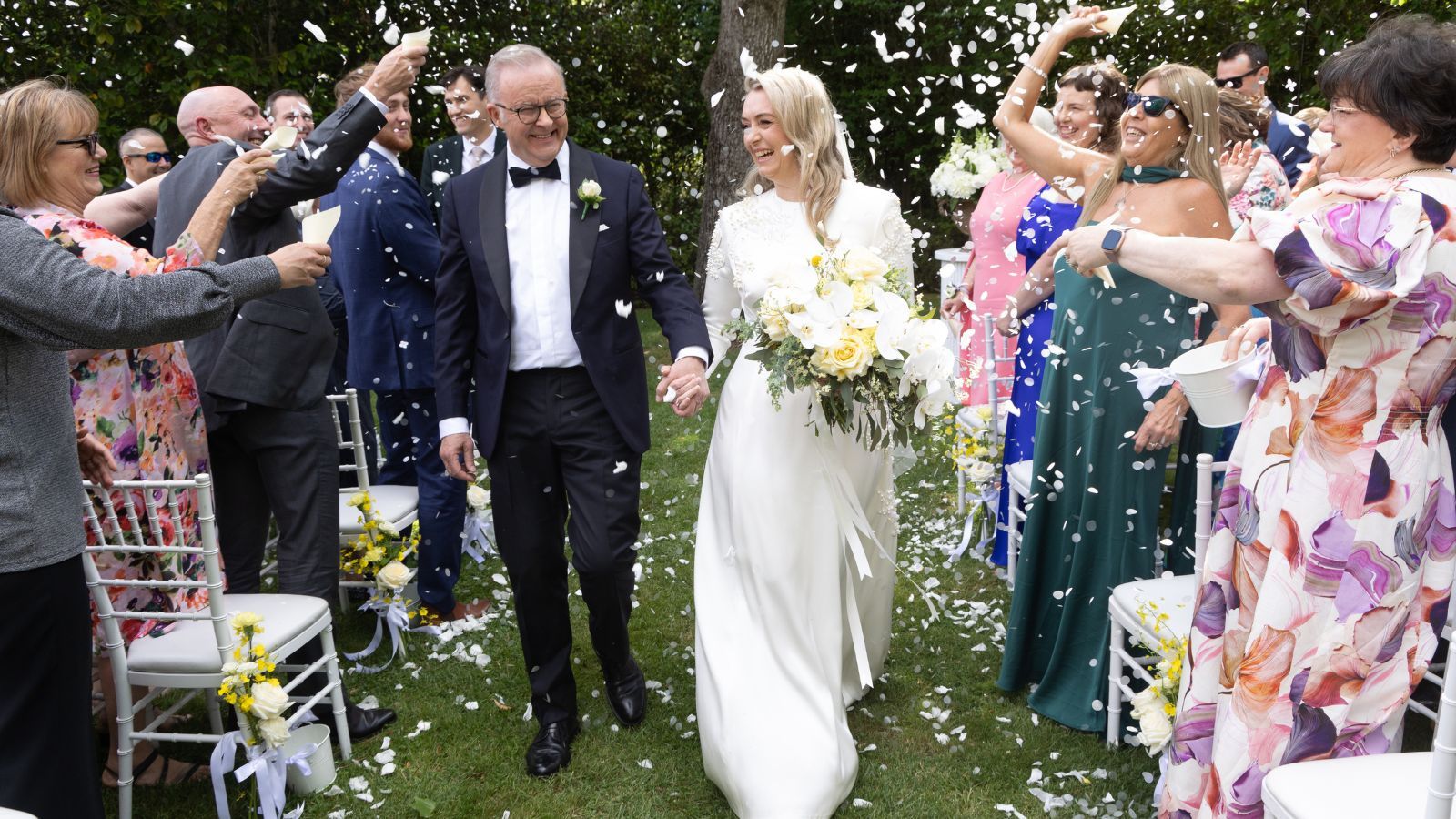 Anthony Albanese marries Jodie Haydon in Canberra, becomes first Australian PM to be hitched in office