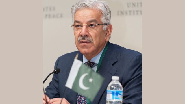 Pakistan Defence Minister Khawaja Asif