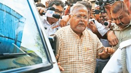Partha-4col Partha Chatterjee on suspension from TMC, Partha Chatterjee suspension from TMC, TMC, Partha Chatterjee, Trinamool Congress, Indian express news, current affairs