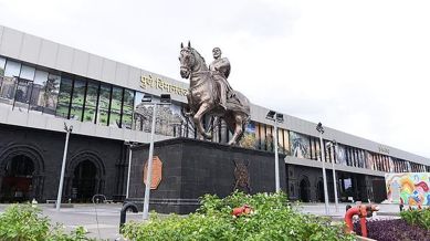 Pune international airport Leopard sighted