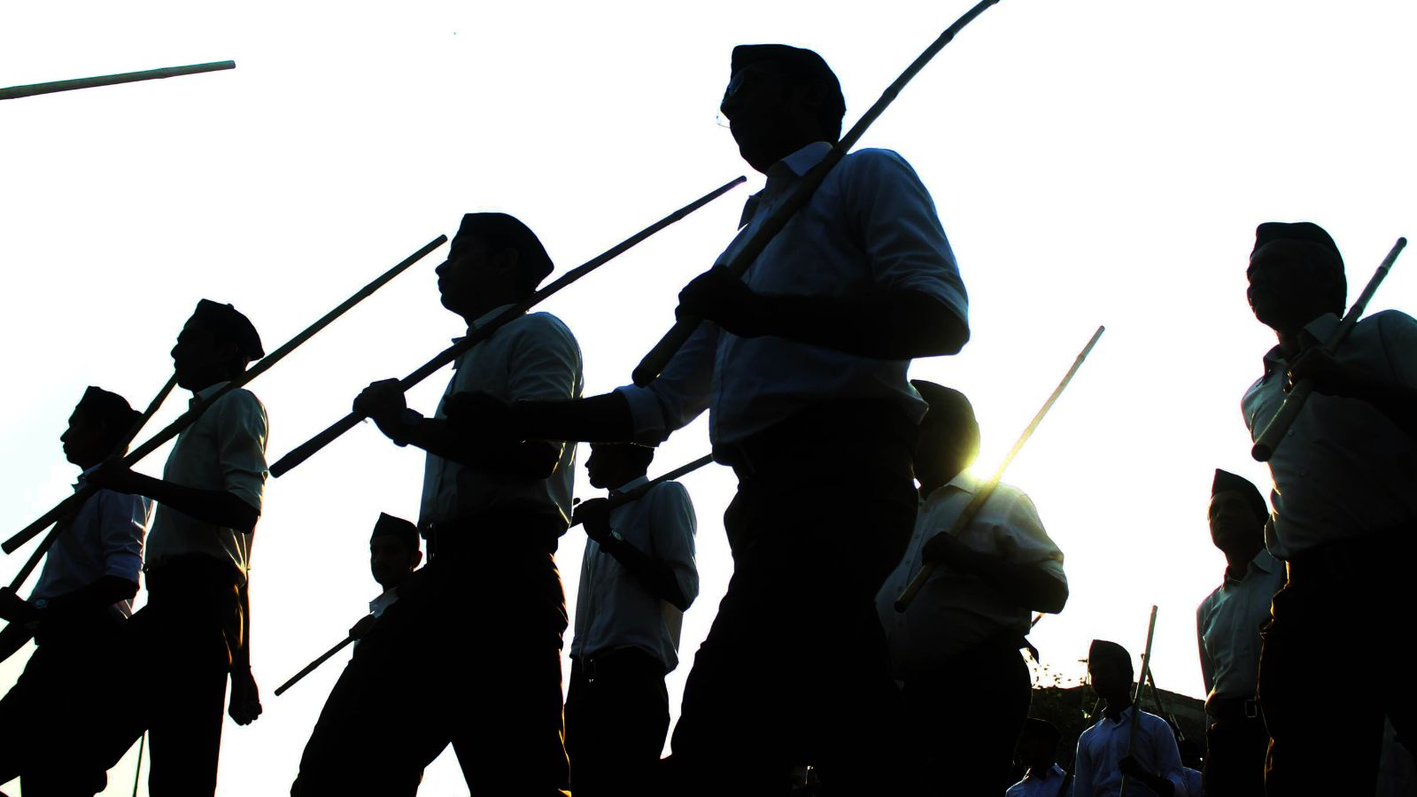 After weeks of controversy, RSS holds march in Karnataka’s Chittapur ...