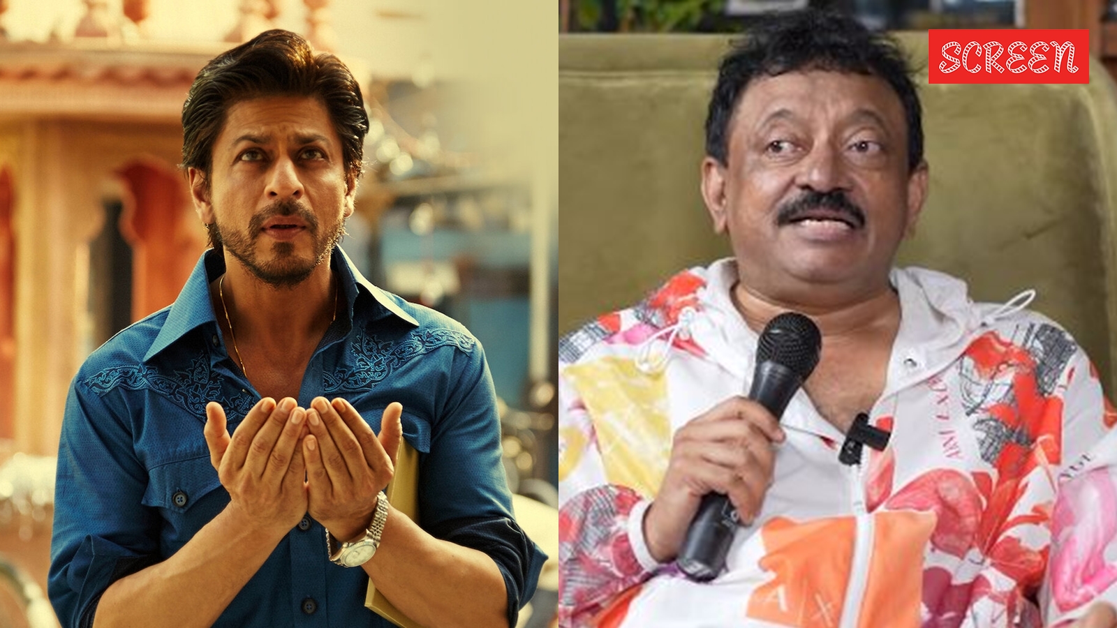 Shah Rukh Khan and Ram Gopal Varma