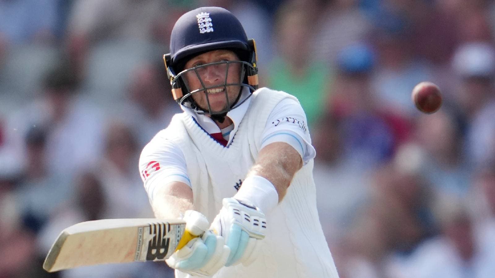 England cricketer Joe Root in action. (PHOTO: AP)