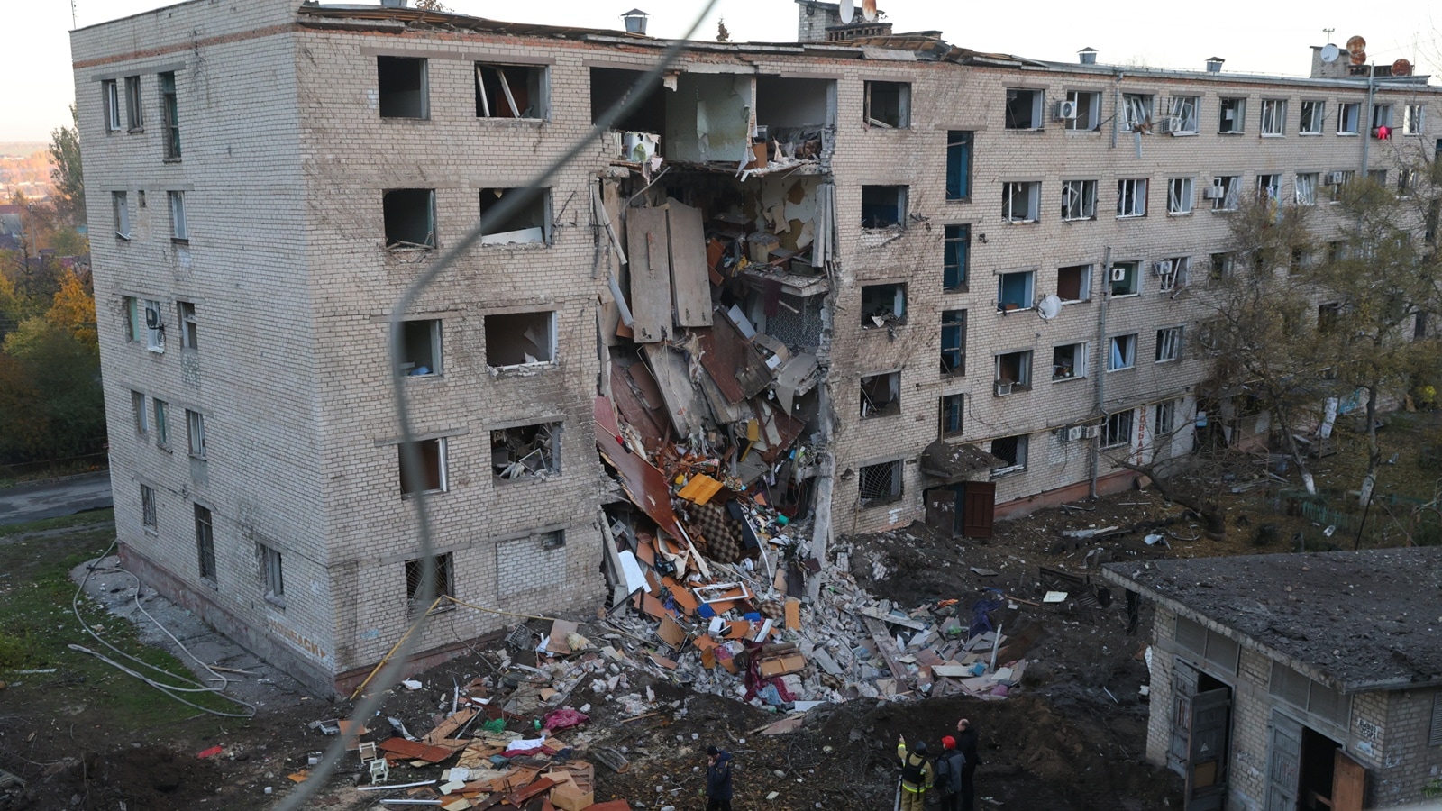 Russia says it launched ‘massive strikes’ on western Ukraine