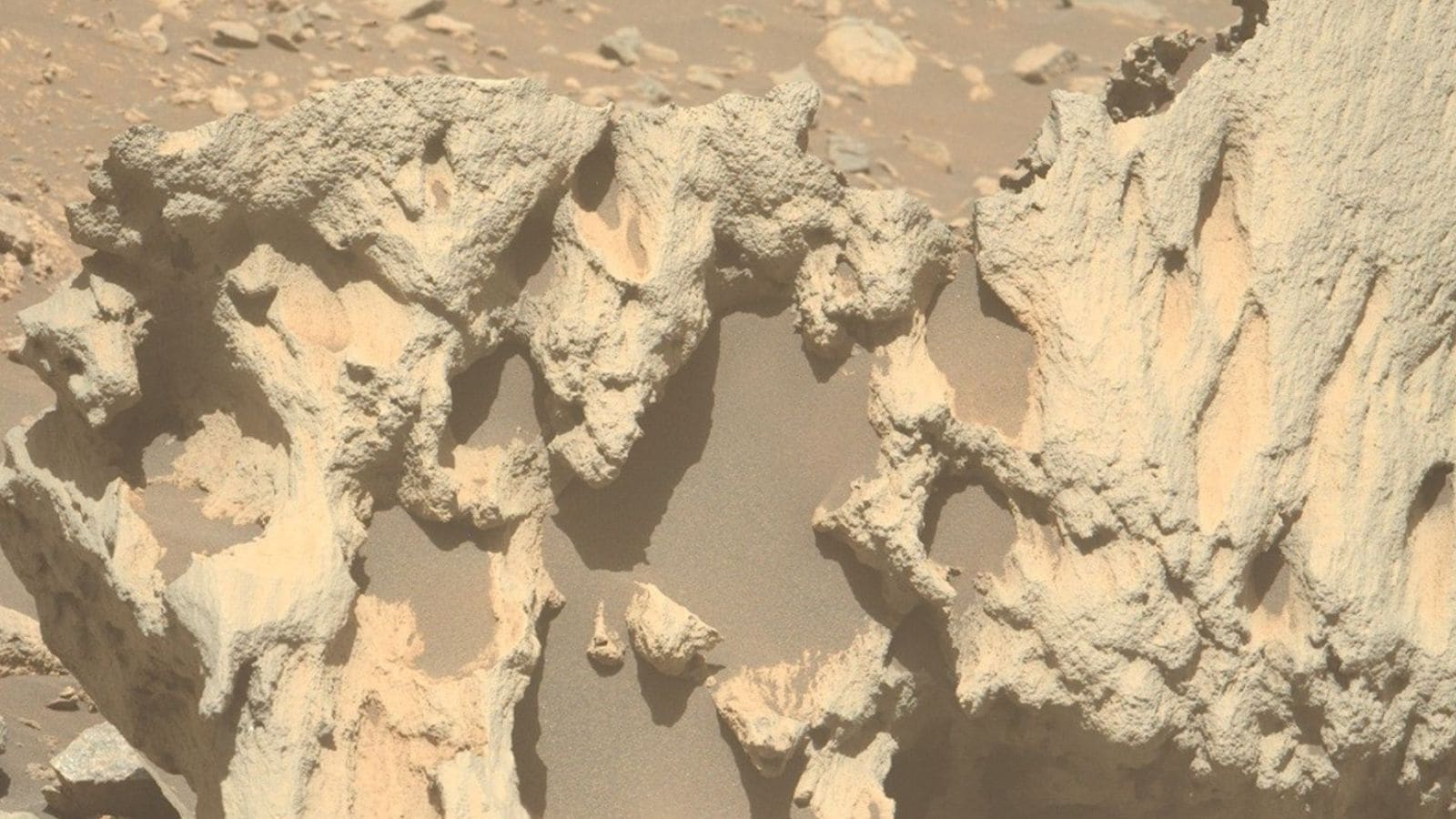 ‘A stranger in our midst’: NASA’ Perseverance rover finds a desk-sized ‘exotic’ rock on Mars