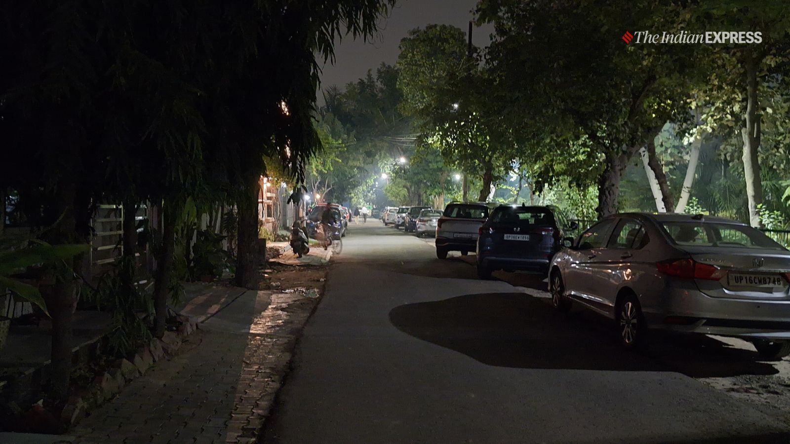 Camera Sample for night mode(Image: The Indian Express/ Ajay Hanje)