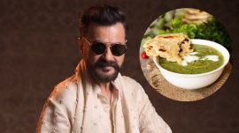 Sanjay Kapoor enjoys makki ki roti and sarson da saag