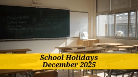 School Holidays December 2025- Schools and colleges likely to remain closed on these dates (Image via Canva)