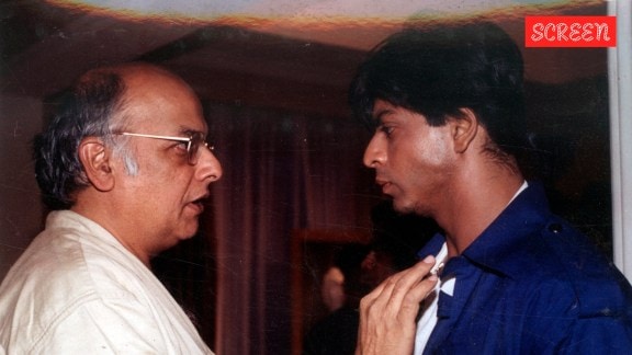 Shah Rukh Khan and Mahesh Bhatt