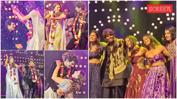 Smriti Mandhana steals the show at her sangeet