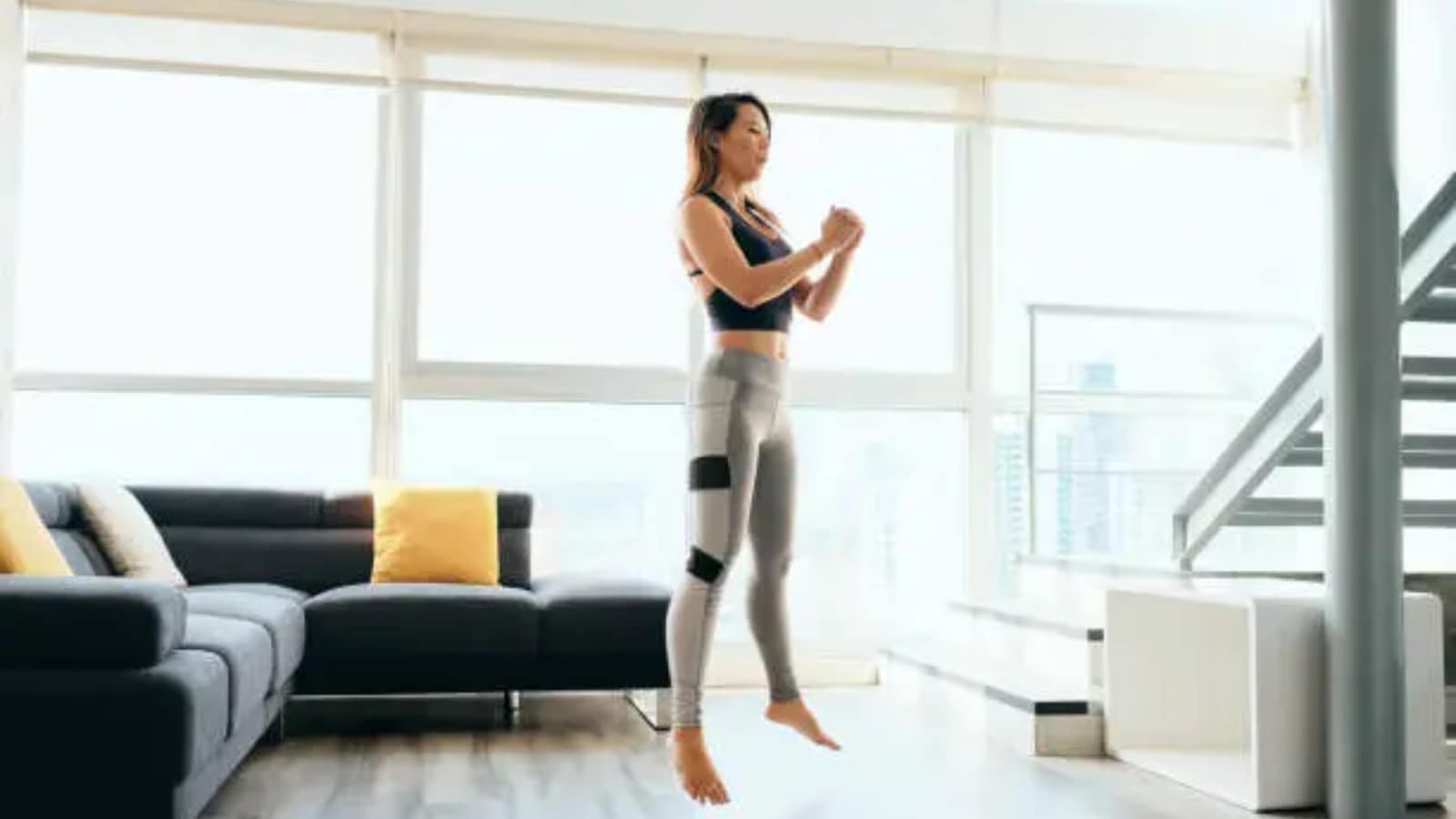 No equipment exercises to burn body fat at home