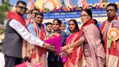 'I salute the Sundarbans village for supporting Riya and Rakhi,' says Abhishek Banerjee as TMC felicitates same-sex marriage
