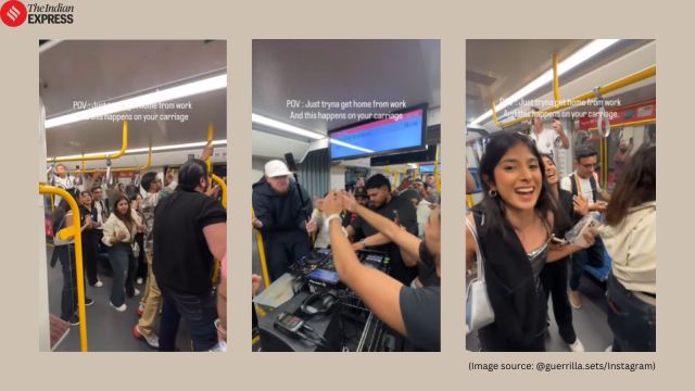 Indians play Punjabi songs in Sydney metro