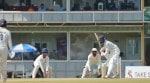 Tamil Nadu players in action during Ranji Trophy 2025 match against Vidarbha in Coimbatore. (PHOTO: TNCA)