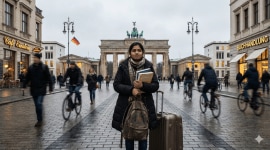 Those who do not learn the language often find it difficult to integrate socially and emotionally, once they are in the country (Representative image-AI Generated)