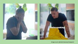 Lassooy reminds her that she once mentioned needing a laptop for her studies, and in the next moment, he hands her a new laptop.