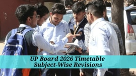 UP Board Exam 2026 Timetable (Representative Image/Express photo by Jaipal Singh)