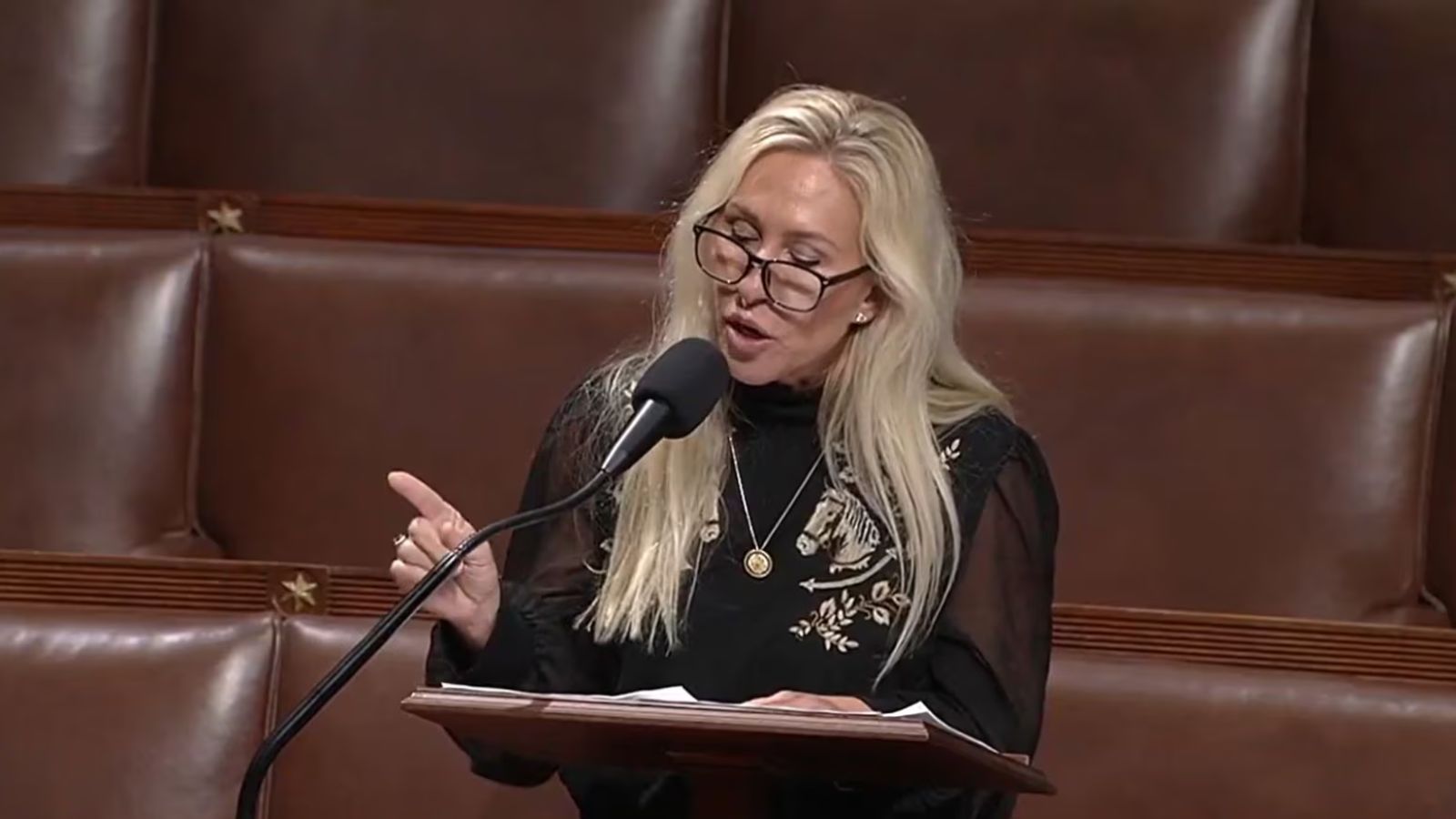 Lawmaker Marjorie Taylor Greene blames Trump for threats against her after their split