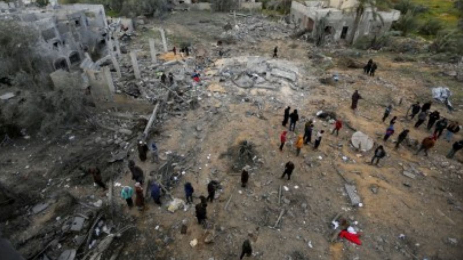 Israeli airstrikes kill at least 20 people in Gaza, medics say