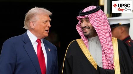 Trump, usa, saudi arabia, upsc key