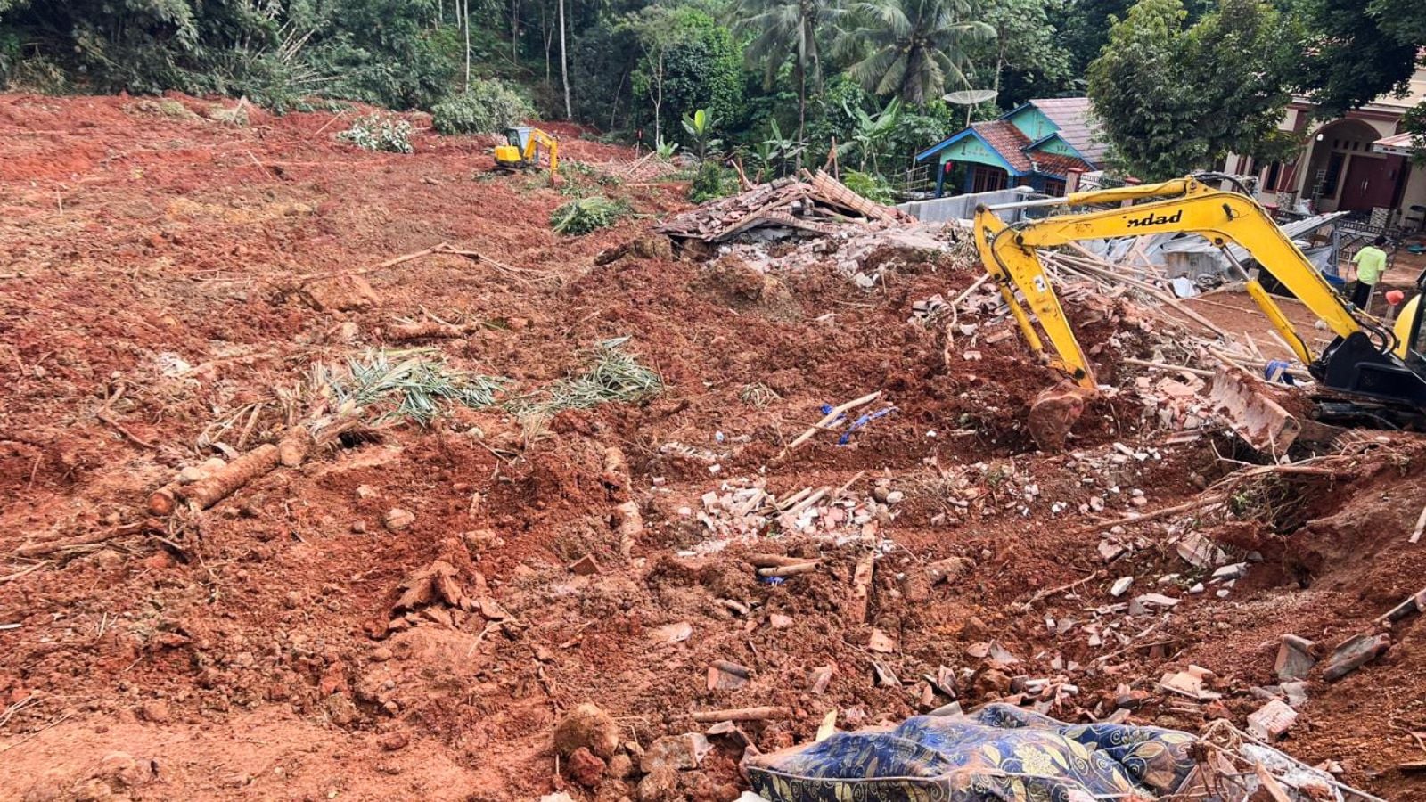 Indonesia landslide kills 11 in Central Java, official says 12 missing