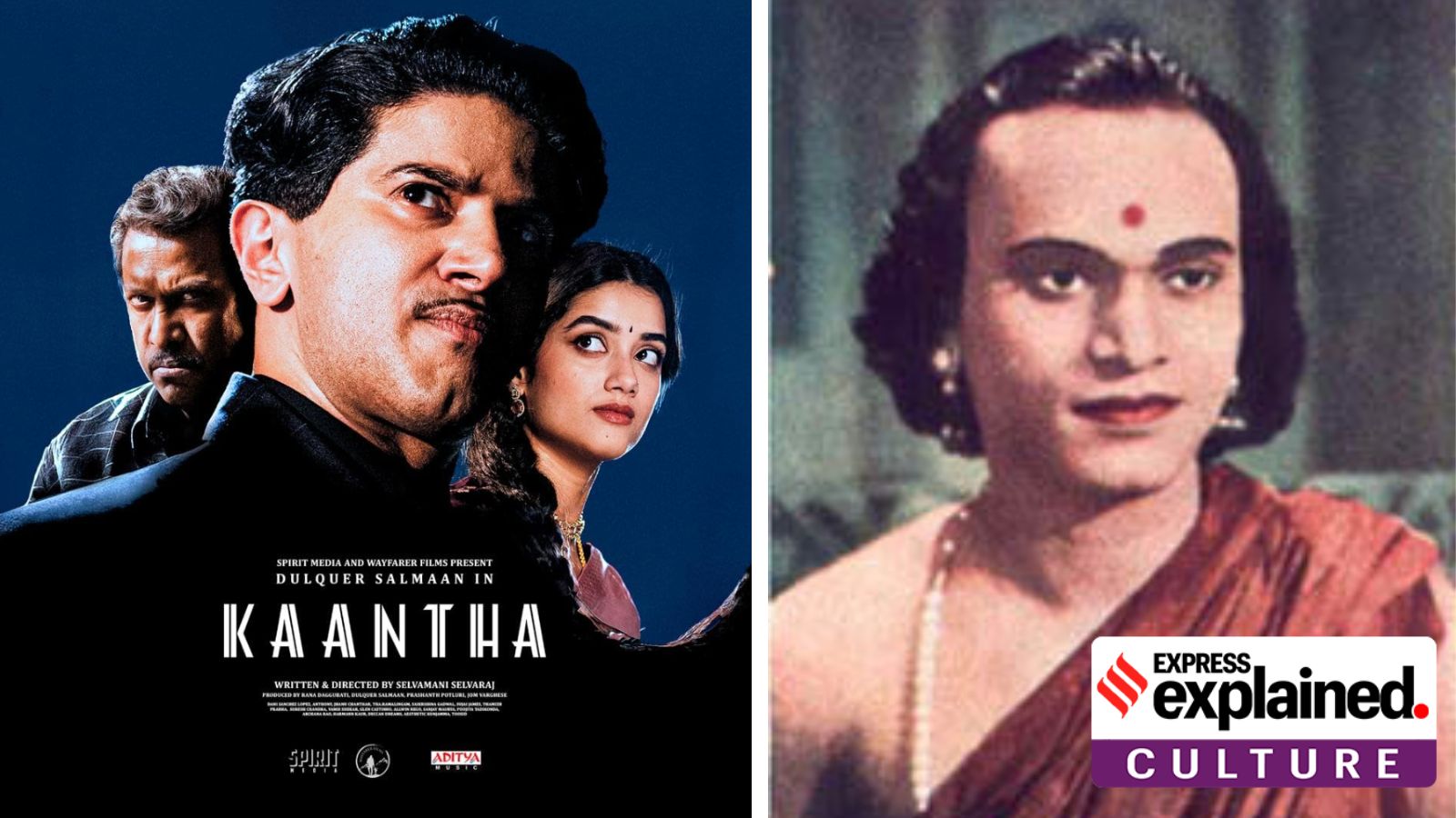 Dulquer Salmaan’s ‘Kaantha’, and why film that is not a biopic of first Tamil superstar MKT Bhagavathar feels like one