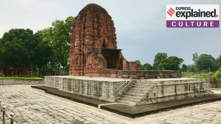 hese excavations revealed 22 Shiva temples, five Vishnu temples, 10 Buddhist viharas and three Jain viharas, with the earliest monuments dating back to the 5th Century AD. (Source: Wikimedia Commons)