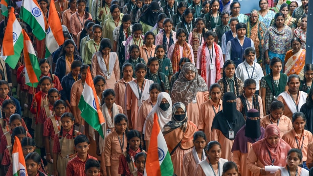 The teacher’s salary has been withheld pending investigation into the “inappropriate” song.