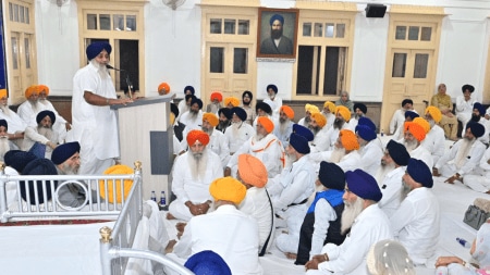 The Congress hit back, calling Badal hypocritical and reminding him of sacrilege cases under his rule.