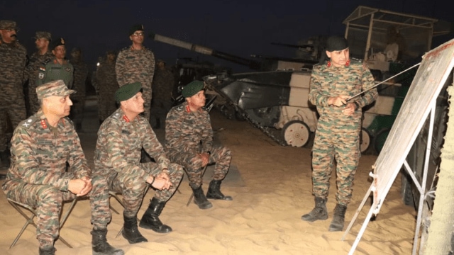 The exercise showcased India’s growing joint operational capability and push for Atmanirbharta in defence.