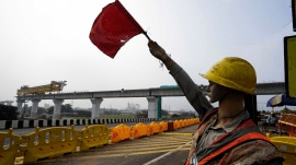 It is one of 28 steel bridges planned along the route.