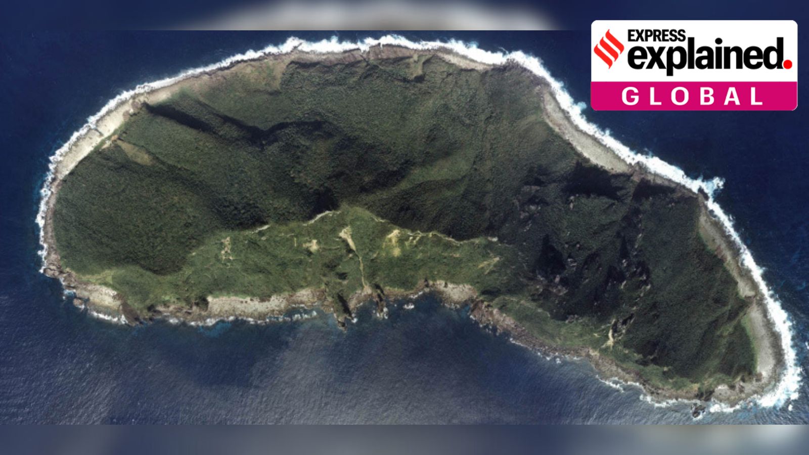 Uotsuri, the largest of the Senkaku Islands, covers only 1.4 square miles.