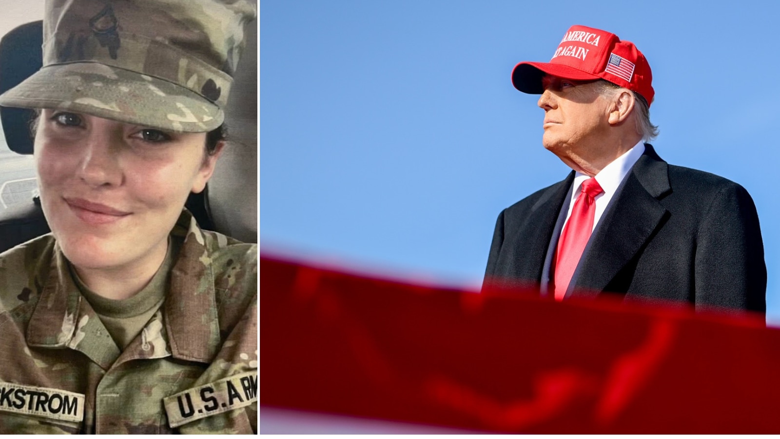 US National Guard soldier Sarah Beckstrom, shot by Afghan suspect, dies: Donald Trump
