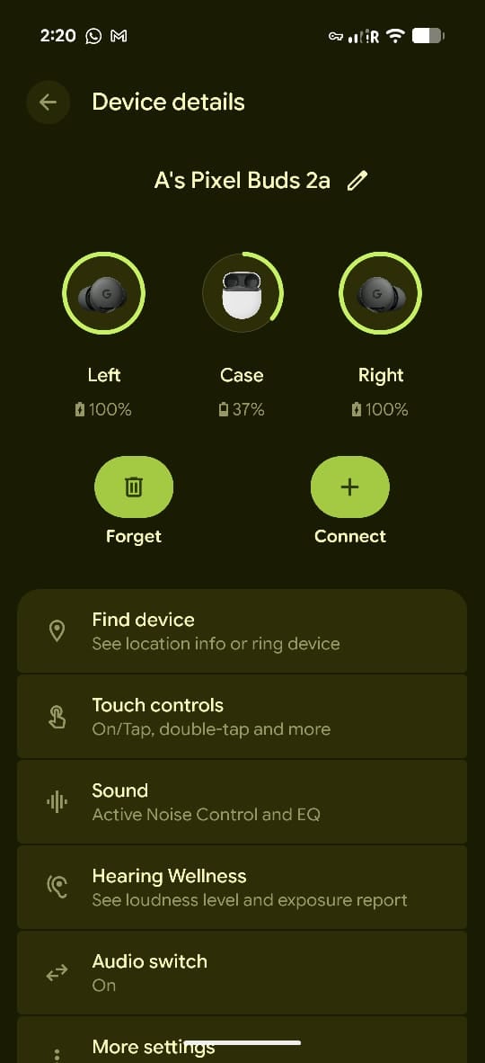 Google Pixel Buds 2a