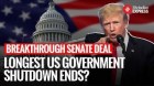 US Senate Strikes Breakthrough Deal: US Government Shutdown Could End Tonight!