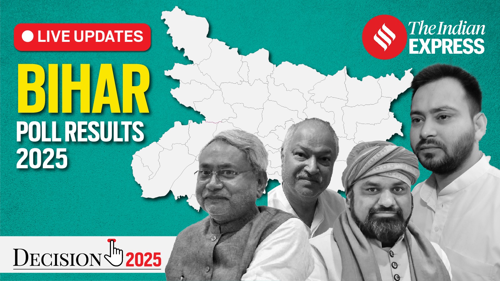 Bihar Election Results 2025 LIVE Updates: Nitish eyes 10th shot at CM’s chair, Mahagathbandhan hopes for Tejashwi debut