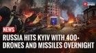 Russia Pounds Kyiv in Massive Drone & Missile Barrage: Dozens Wounded, Energy Struck