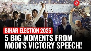 PM Modis Victory Speech: 5 Things Everyone Is Talking About! | Modi Gamchha Moment
