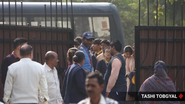 Bomb threat triggered a large-scale security operation. (File)