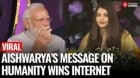 Viral Moment: In PM Modi’s Presence, Aishwarya Delivers Speech | Aishwarya Rai Speech at Puttaparthi