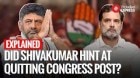 Explained: DK Shivakumar Vs Siddaramaiah: Shivakumar Hints At Quitting? Why Can’t He Become By CM