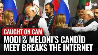 Modi & Meloni Share Smiles In Candid Chat At G20 Leaders’ Summit In Johannesburg