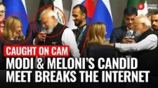 Modi & Meloni Share Smiles In Candid Chat At G20 Leaders’ Summit In Johannesburg