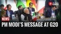 PM Modi Calls For Inclusive, Sustainable Growth At G20 Johannesburg Summit
